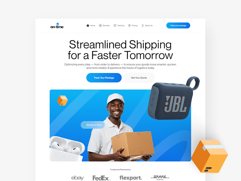Cover image for On-Time Framer Website Development