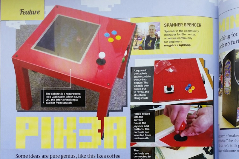Cover image for PIK3A RETRO GAMING TABLE