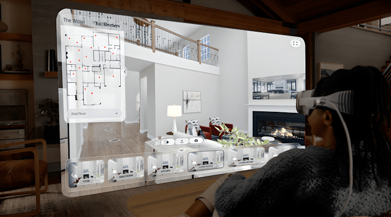 Cover image for Immersive VR Real Estate App Design