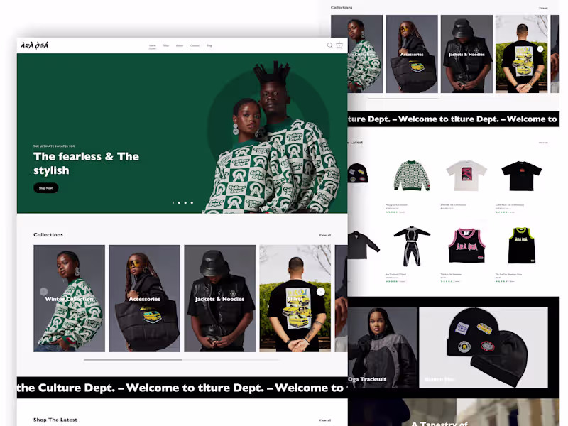 Cover image for Ara Oga Shopify Store