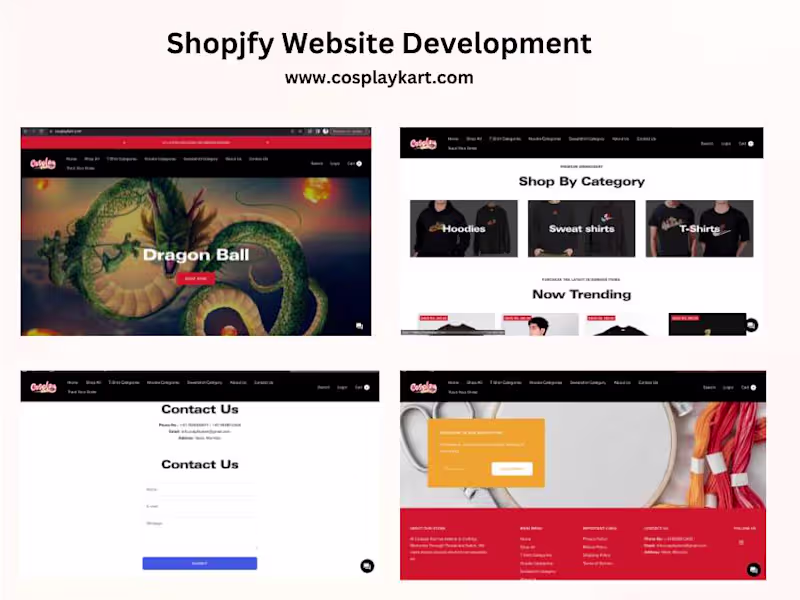 Cover image for Shopify Website Development 