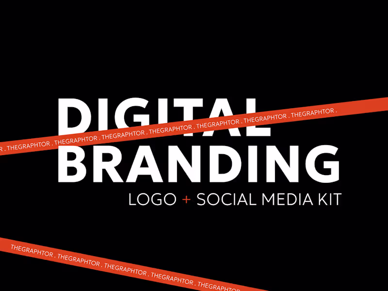 Cover image for Digital Branding - Logo + Social Media Kit
