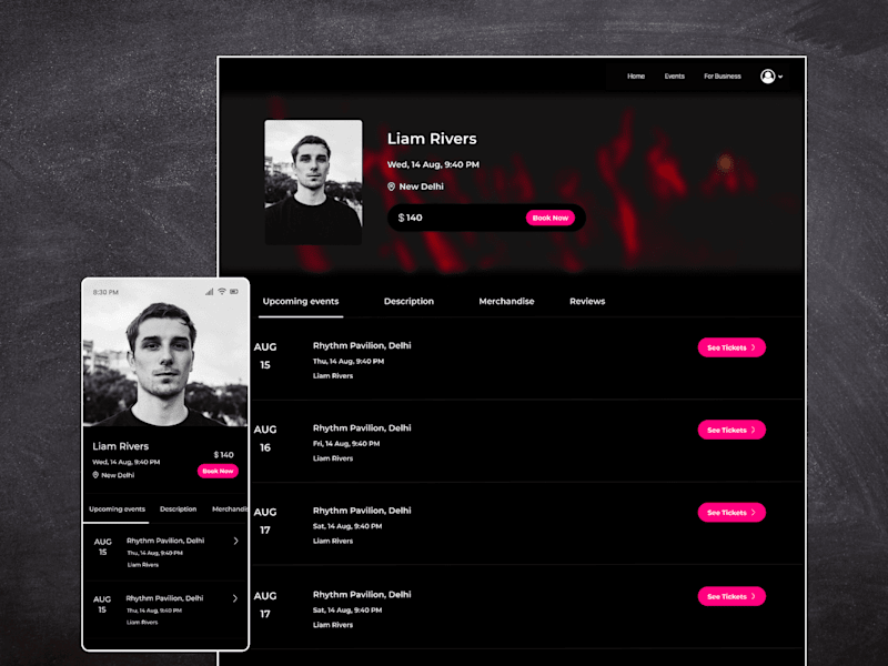 Cover image for Artist Profile Page