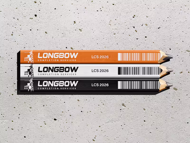 Cover image for Visual Brand Identity for Longbow Completion Services