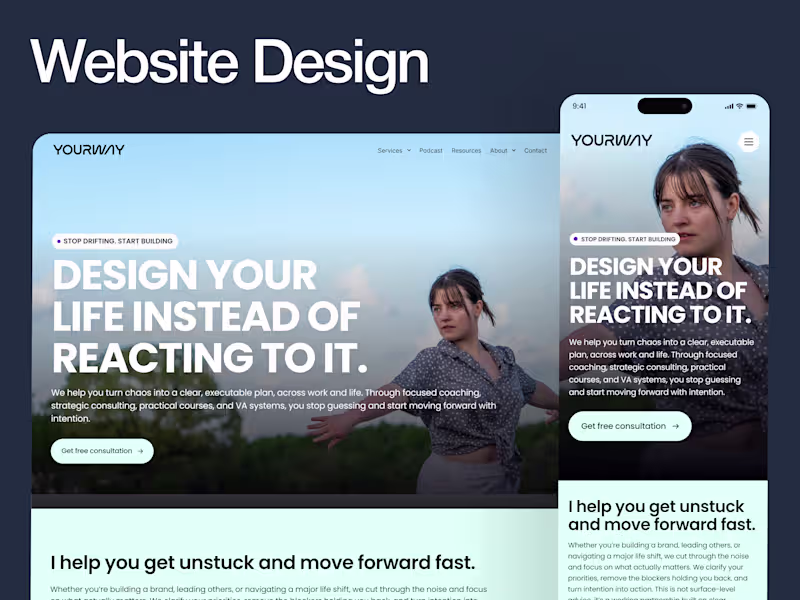 Cover image for High-Converting Website UI/UX Design in Figma