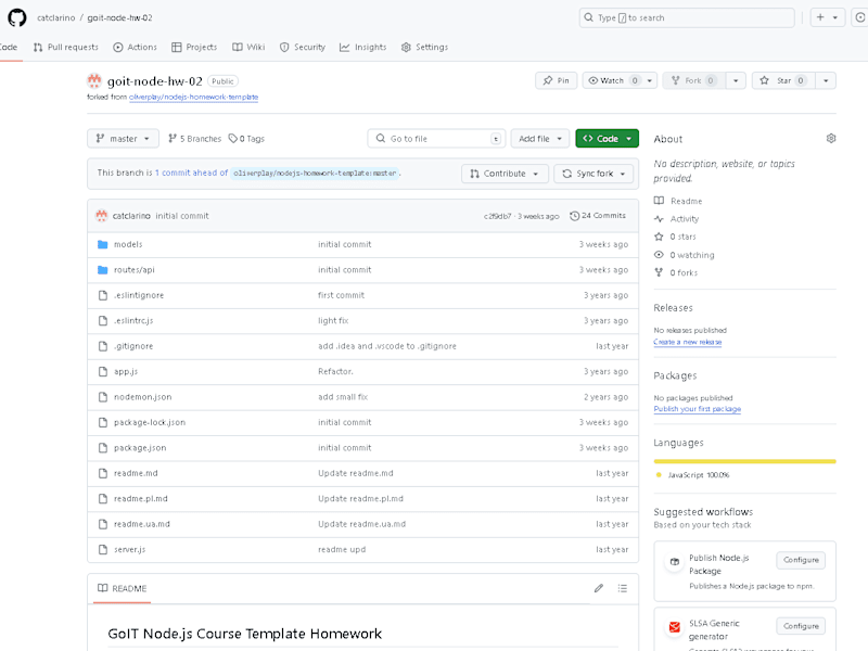 Cover image for GitHub - catclarino/goit-node-hw-02