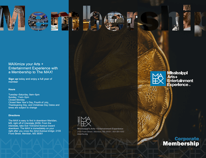 Cover image for Crafting Connections: The MAX Corporate Membership Brochure