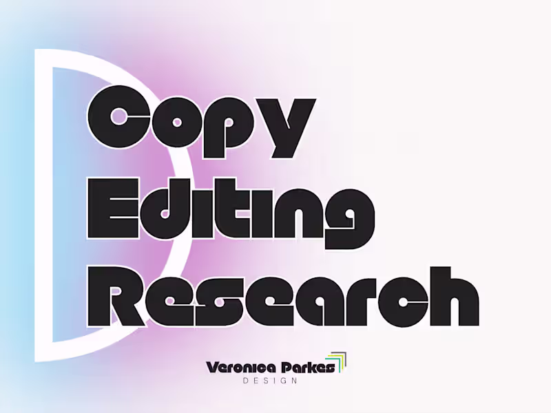 Cover image for Researcher, Copywriter, & Editor