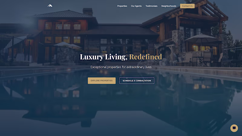 Cover image for Apex Properties: Luxury Real Estate Platform Concept