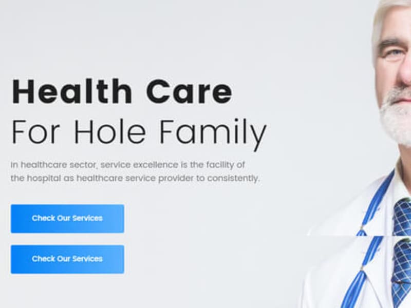 Cover image for Medical Care Website Development