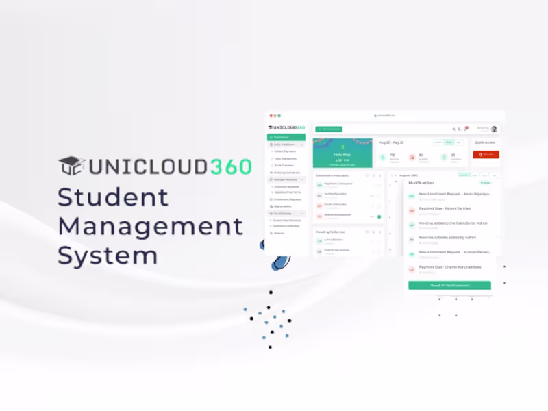 Cover image for UniCloud360 | Student Management System