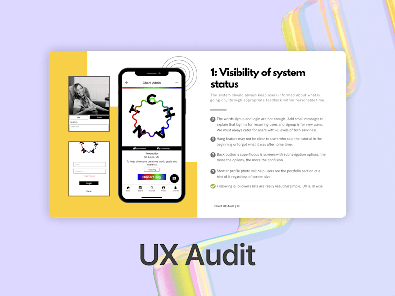 Cover image for UX/UI Design Audit