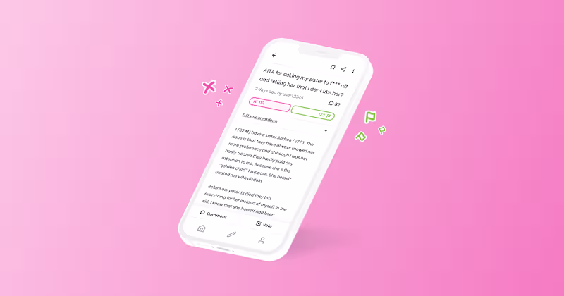 Cover image for Case study: AITA app