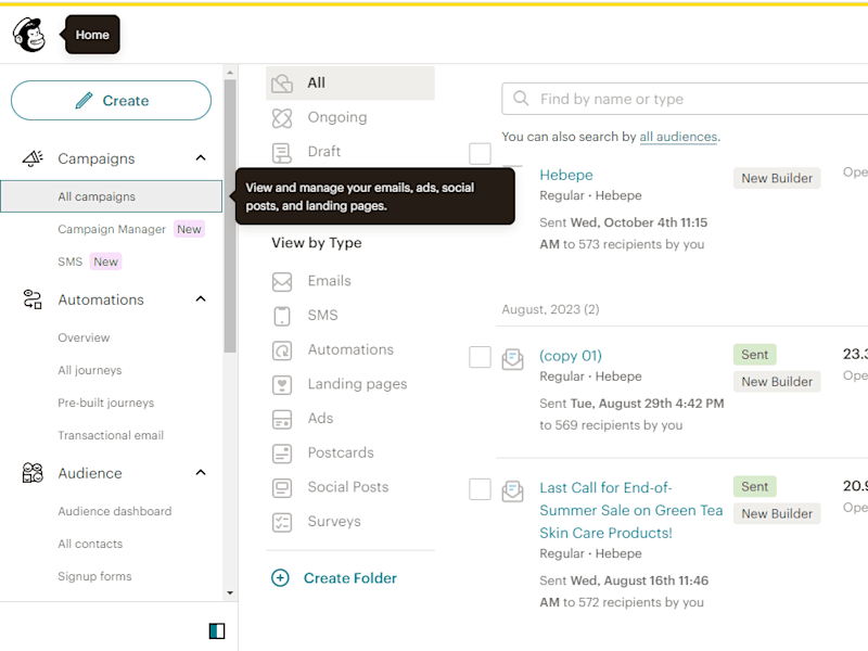Cover image for Email Campaign Management