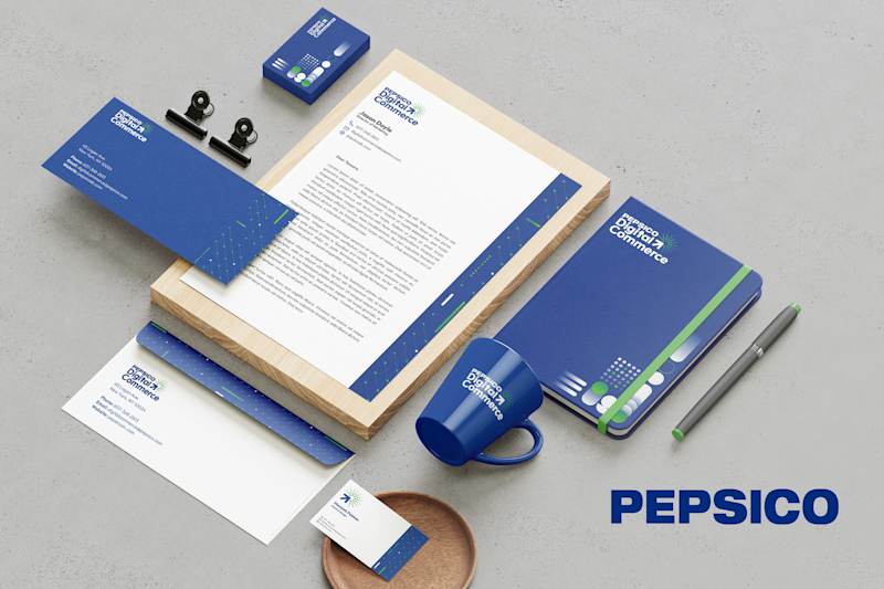 Cover image for Pepsico Digital Commerce, Brand Identity Design