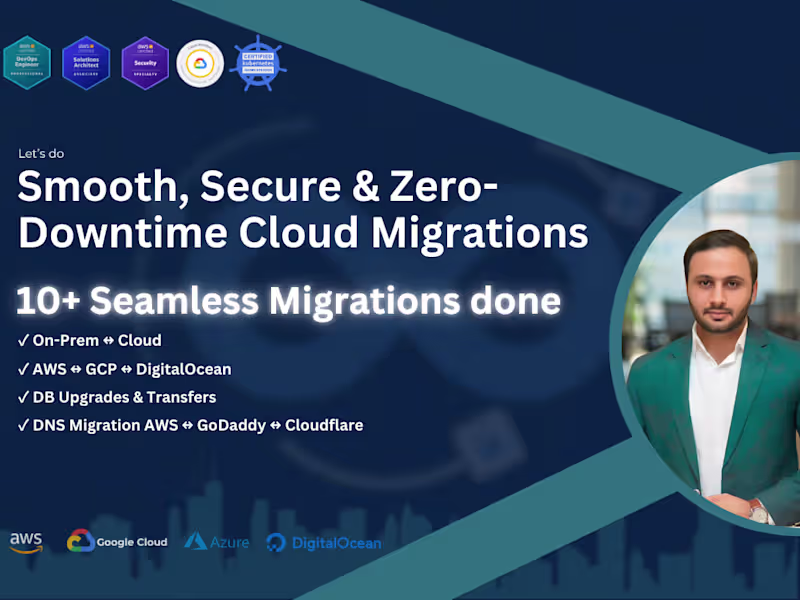 Cover image for Zero-downtime cloud migrations for AWS, GCP, and DigitalOcean