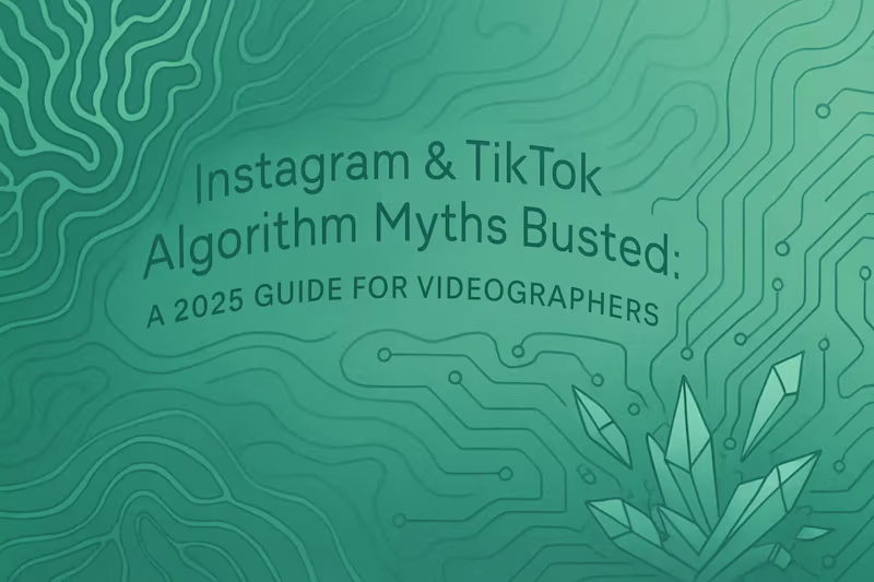 Cover image for Instagram & TikTok Algorithm Myths Busted: A 2025 Guide for Videographers
