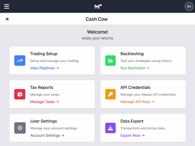 Cover image for Cash Cow Trading