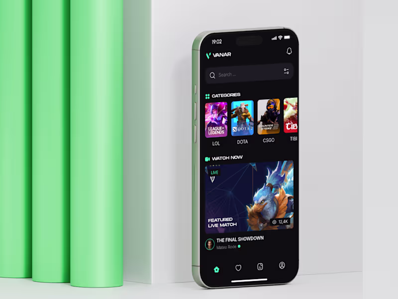 Cover image for Vanar - Seamless Streaming Mobile App