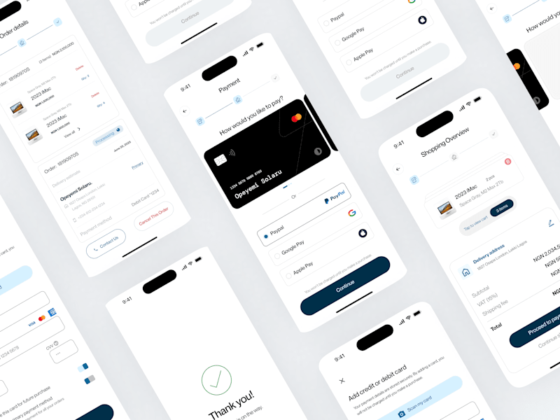 Cover image for E-Commerce check out flow