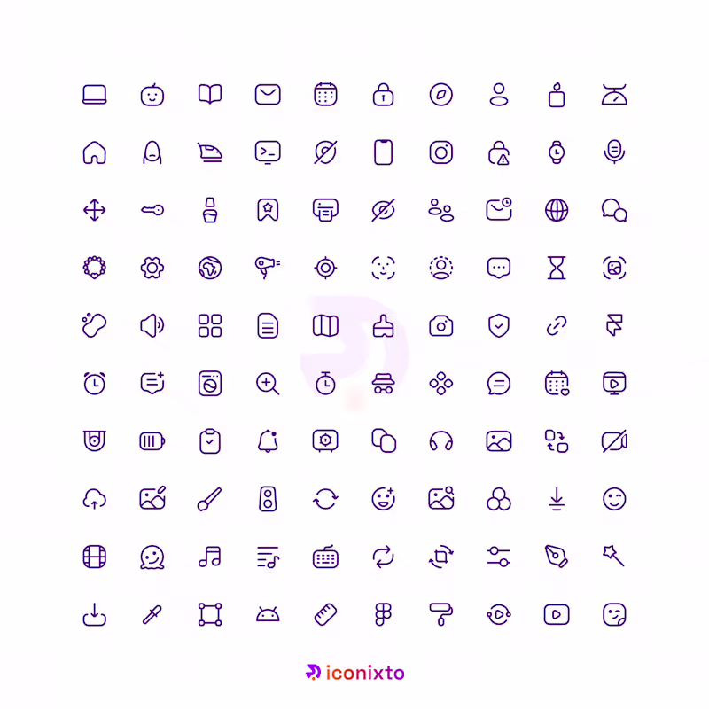 Cover image for My 2026 goal is to finish up the redesign of Iconixto icons ...