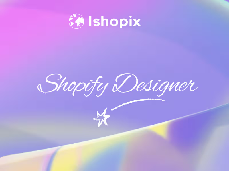 Cover image for Shopify Design Specialist: Crafting Unique Online Stores