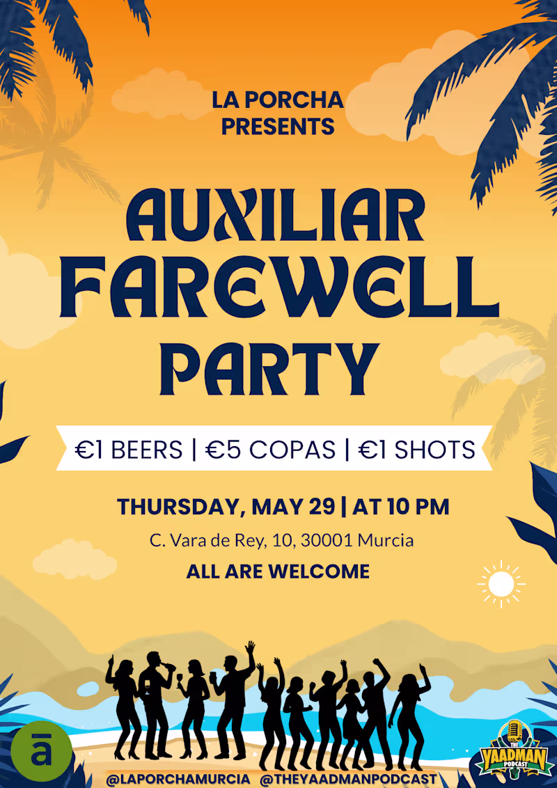 Cover image for Party Flyer for local Spanish business