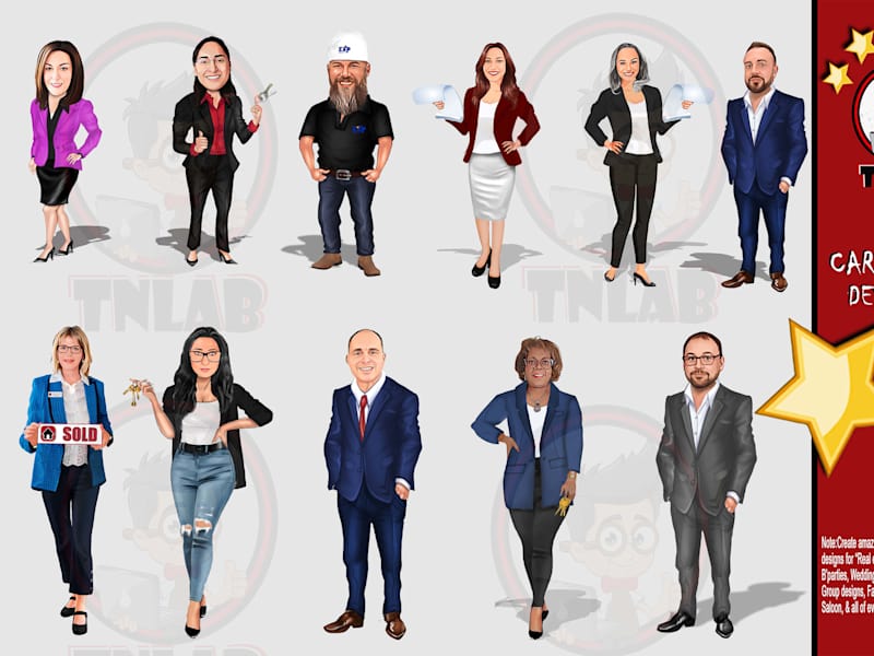 Cover image for Individual Cartoon Daricature Designing