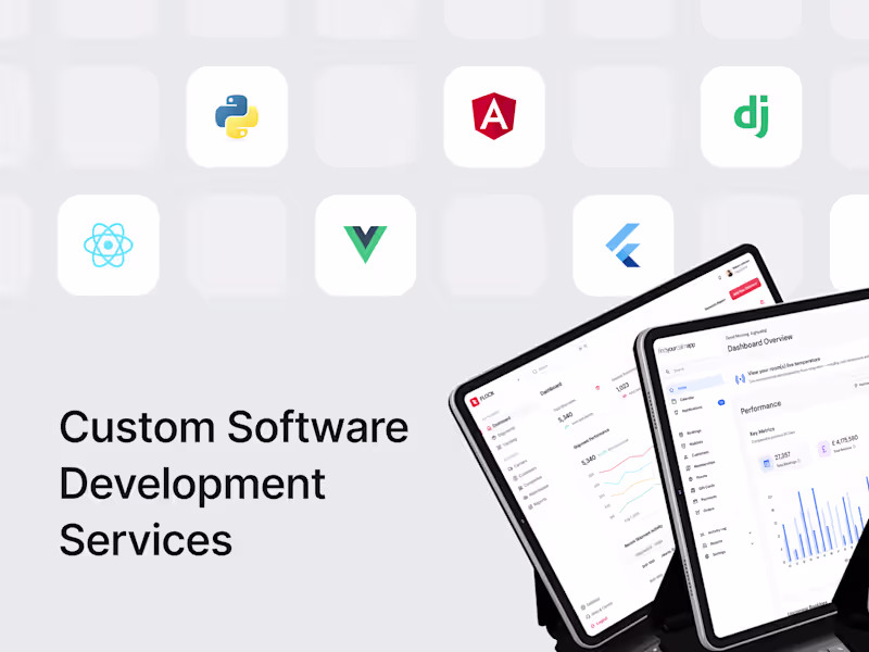 Cover image for Custom Software Development