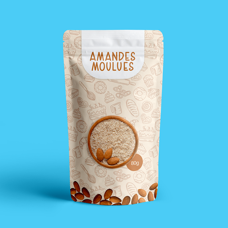 Cover image for Crushed Almond Packaging Design :: Behance