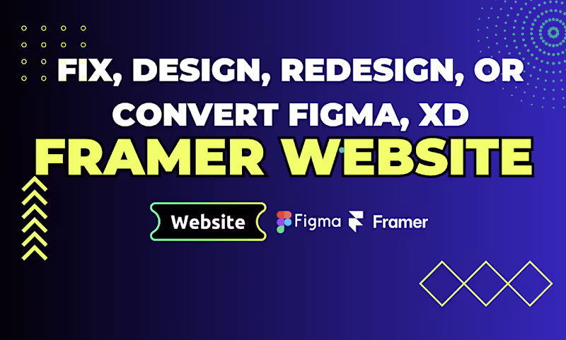 Cover image for Framer Website Design & Development