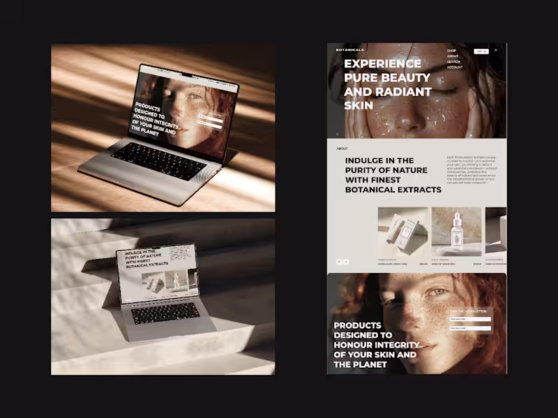 Cover image for Website : UX/UI Design