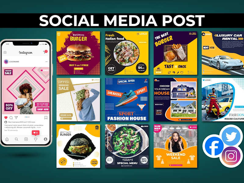 Cover image for Social Media posts 