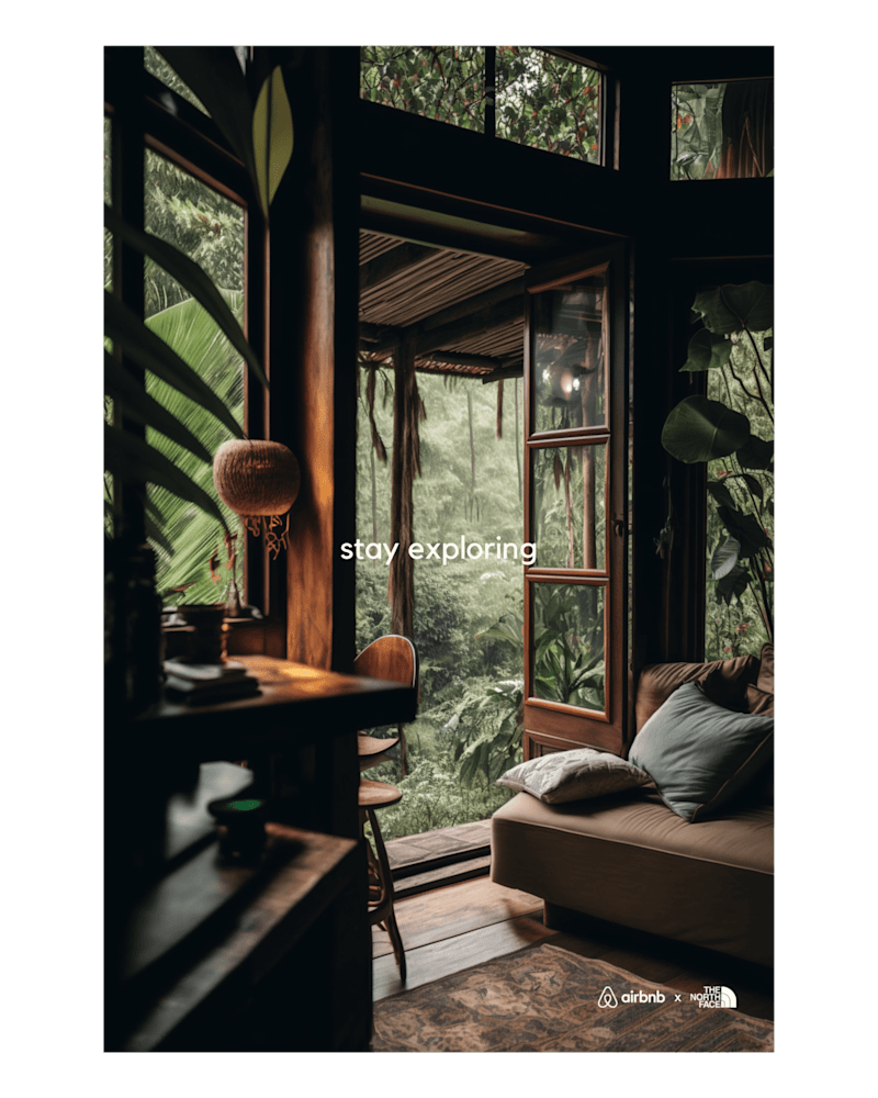 Cover image for Stay Exploring. The North Face x Airbnb
