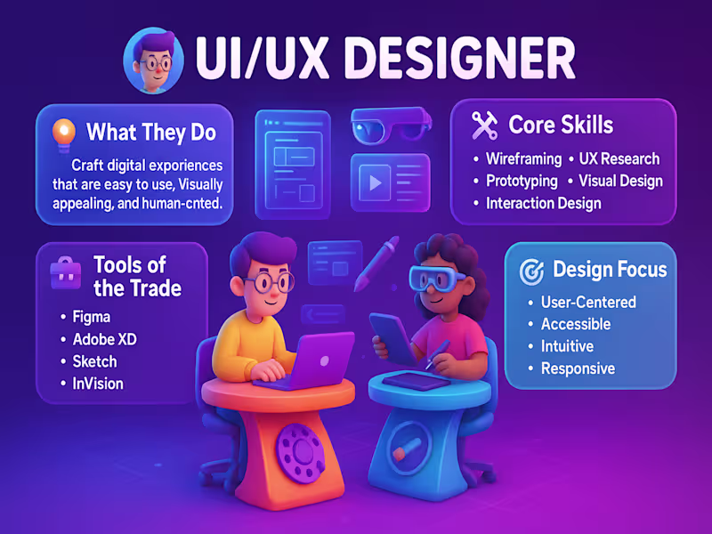 Cover image for UX/UI Designer | Website Designer and Redesigner | Brand Design