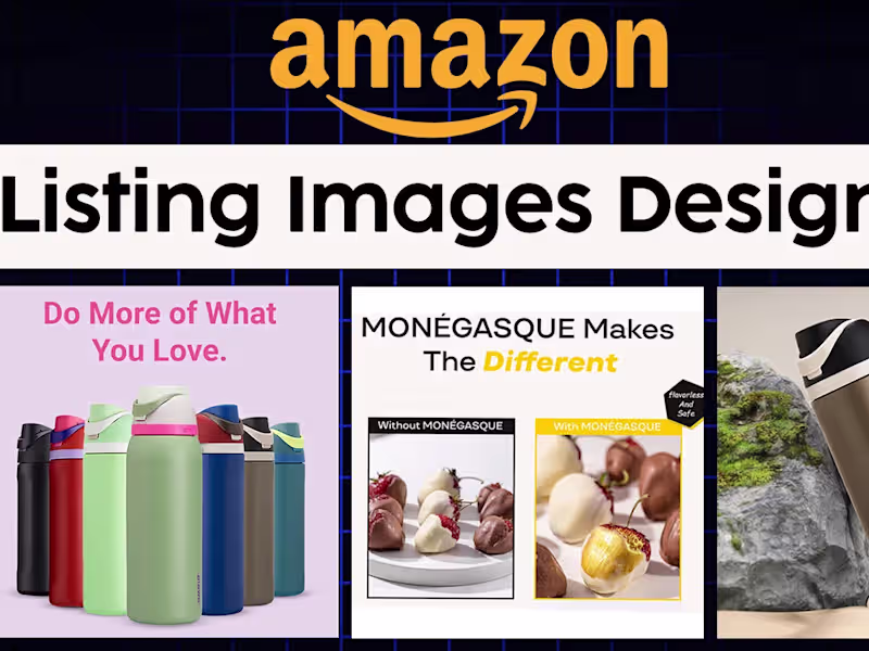 Cover image for Create an amazon A plus content visuals 