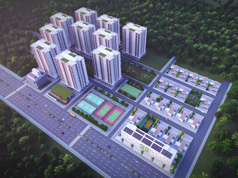 Cover image for Hibret Amba | Architectural Animation | Andalus Architecture ™ …