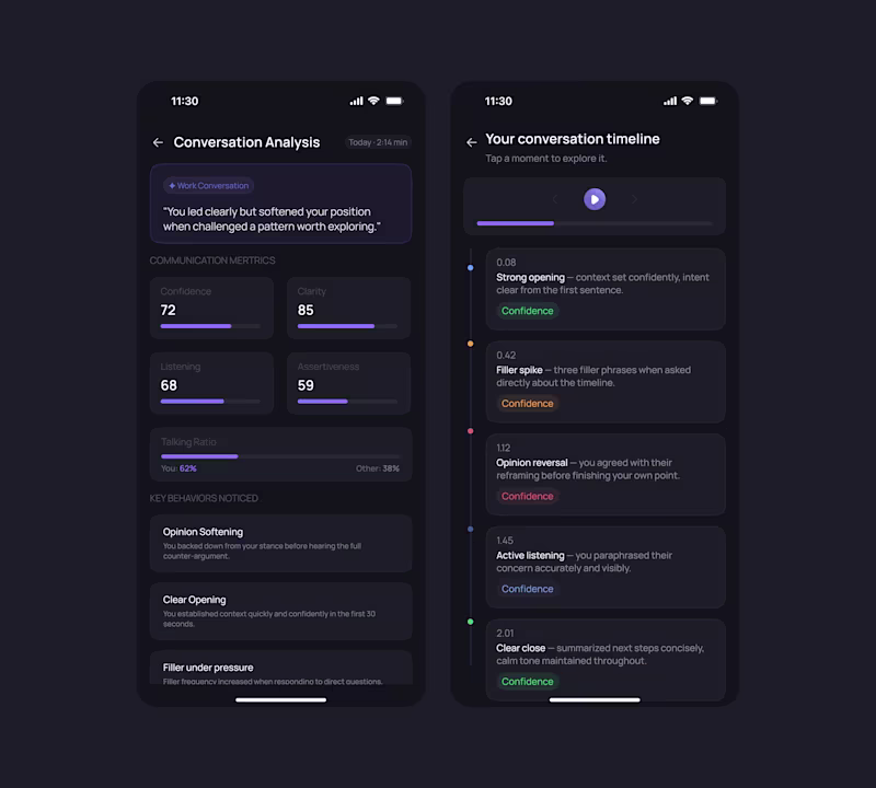 Cover image for AfterTalk — Communication Awareness App
A