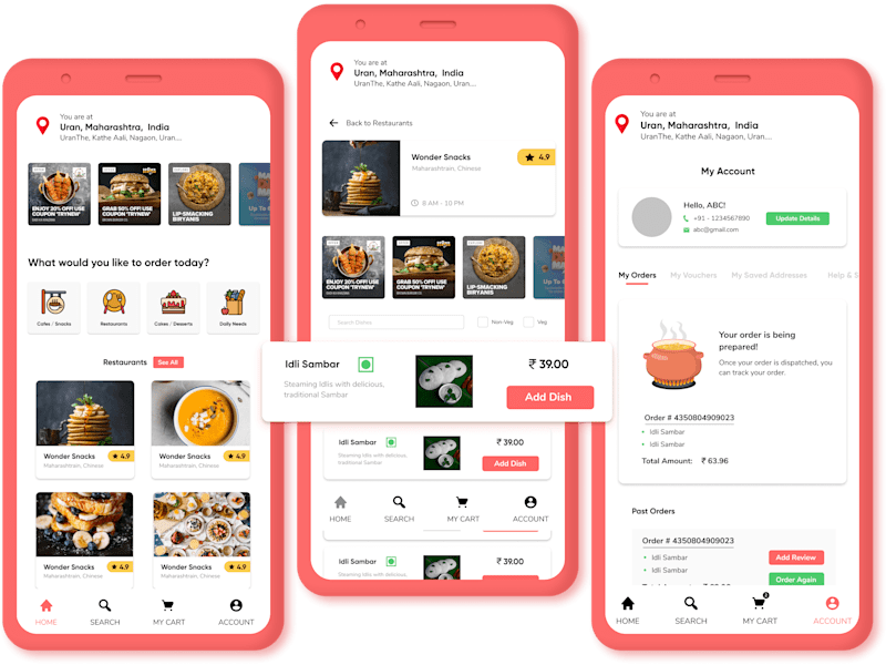 Cover image for Food Delivery app