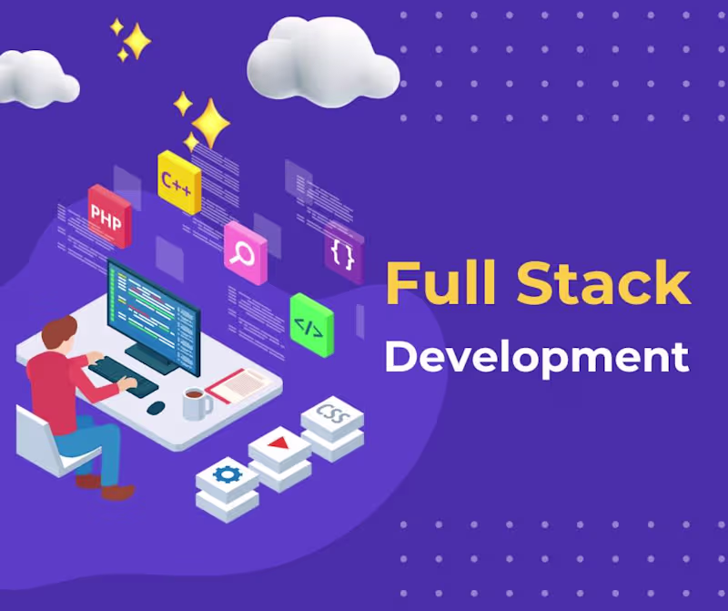 Cover image for  ⁠⁠Full Stack Development
