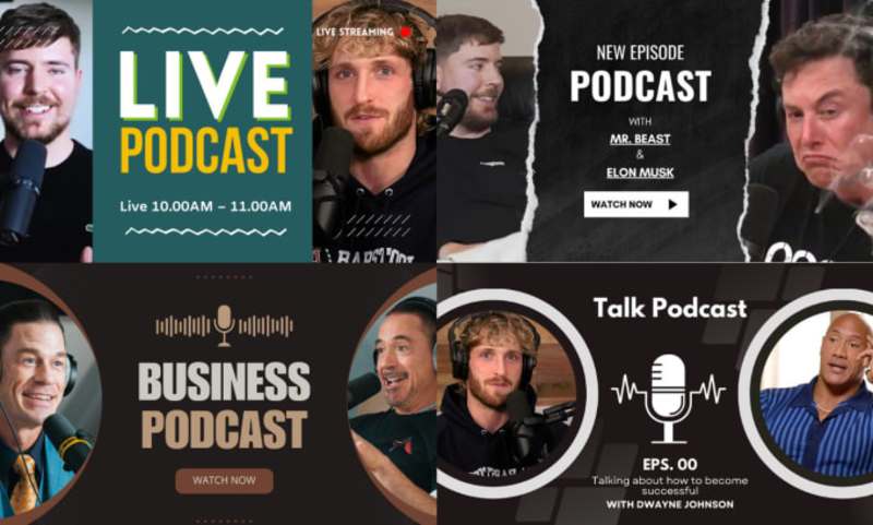 Cover image for I will design youtube thumbnail, podcast thumbnail