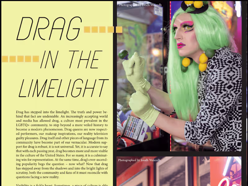 Cover image for Drag in the Limelight