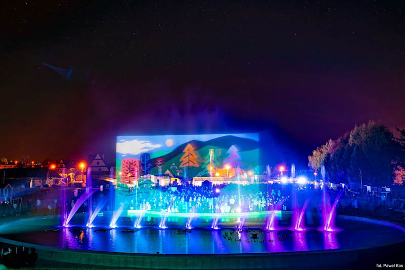 Cover image for The Legends of Mountains - animations for fountain show :: Beha…