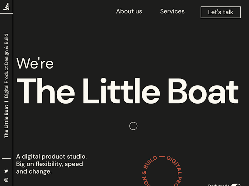 Cover image for The Little Boat - Digital Product Studio