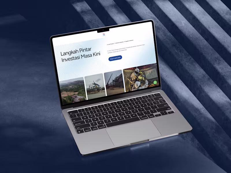 Cover image for Clean Design Corporate Landing Page