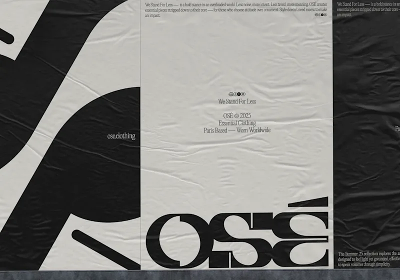Cover image for OSÉ | Brand Identity
