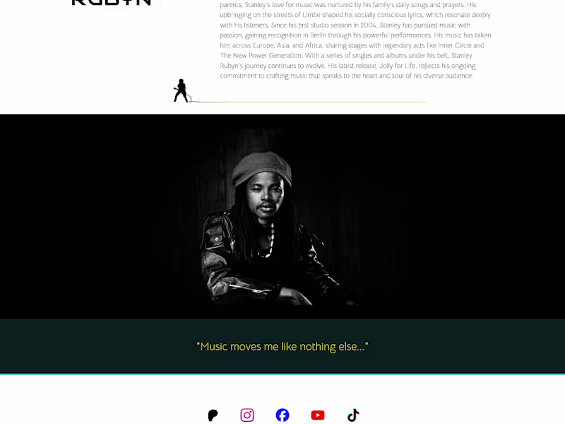 Cover image for Famous Musician Portfolio