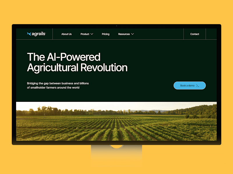 Cover image for AI-Powered Web Experience for Agrails