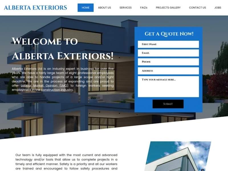 Cover image for Alberta Exteriors