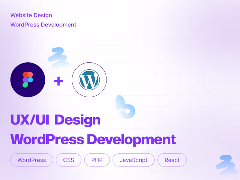 Cover image for Figma Website Design & WordPress Development